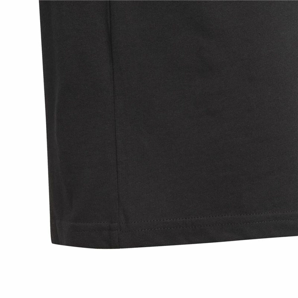 T shirt à manches courtes Enfant Adidas Essentials Bleu Noir