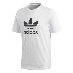 Herren Kurzarm-T-Shirt Adidas TREFOIL TEE IB7420  Weiß