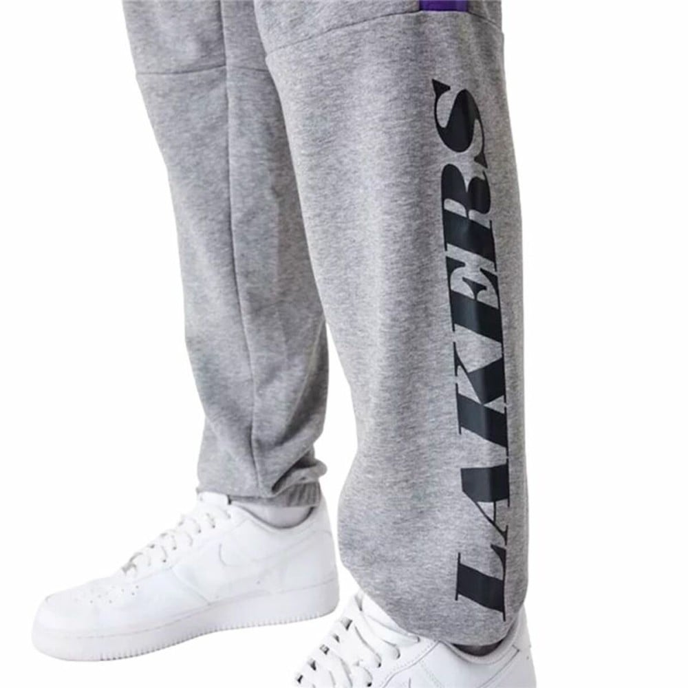 Adult Trousers New Era NBA LA Lakers Grey Men