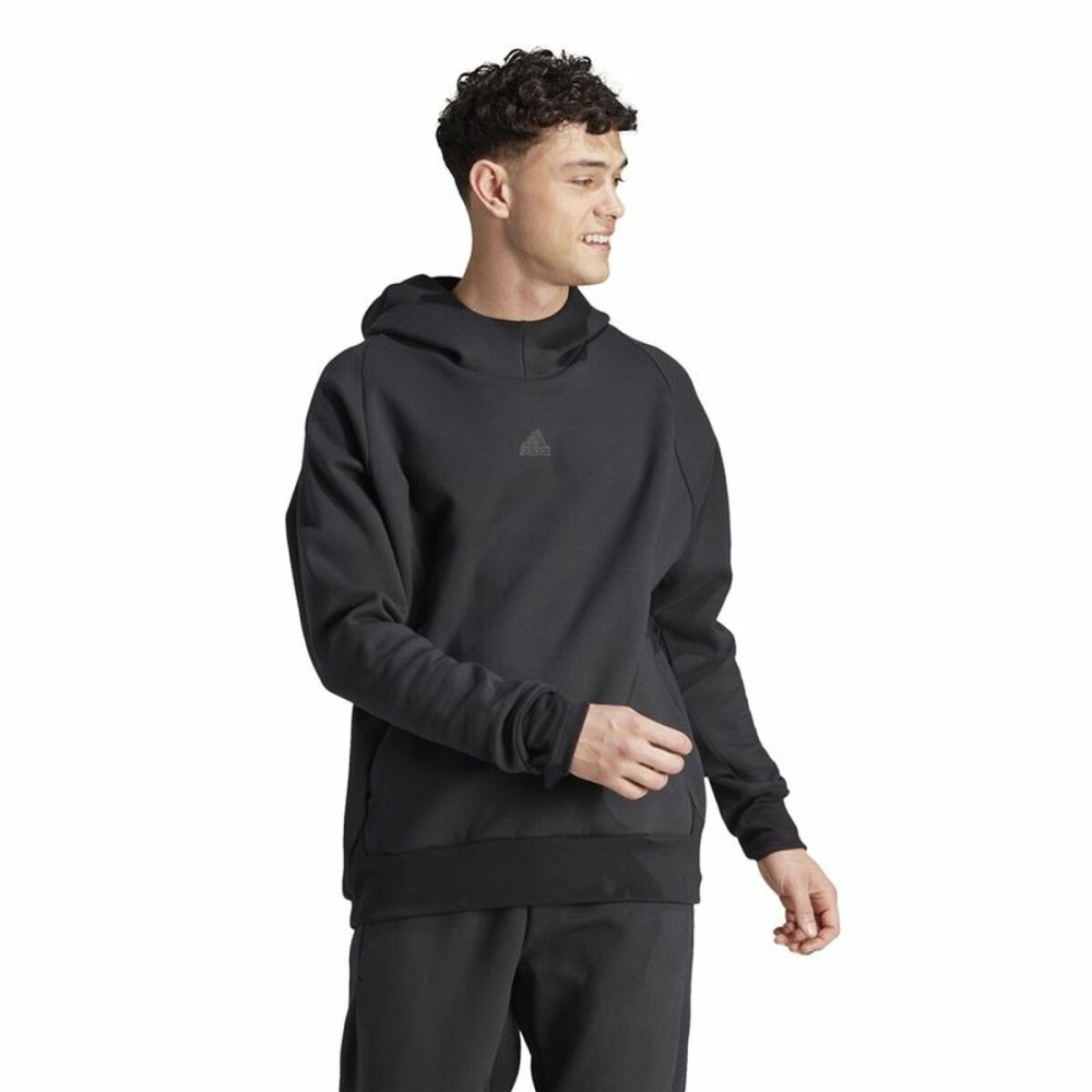 Herren Sweater ohne Kapuze Adidas Z.N.E. Pr Schwarz
