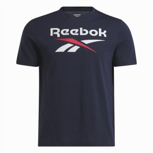 Sweat à capuche homme Reebok Blue marine
