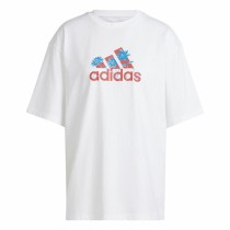 Damen Kurzarm-T-Shirt Adidas Flower Badge of Sports Gt