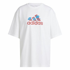 Damen Kurzarm-T-Shirt Adidas Flower Badge of Sports Gt