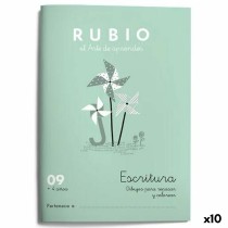 Writing and calligraphy notebook Rubio Nº9 A5 Spanish (10 Units)