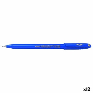 Marqueur permanent Pilot  SCA-UF Bleu 0,4 mm (12 Unités)