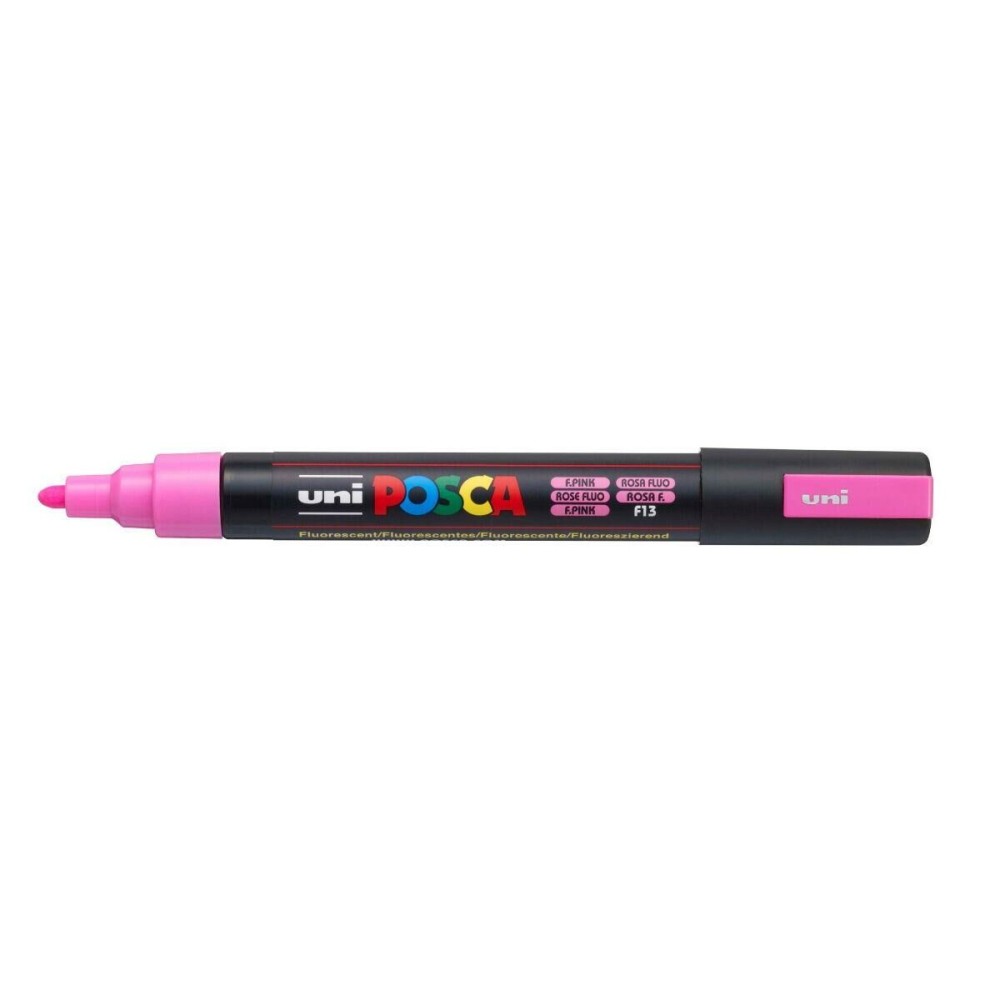 Textmarker POSCA PC-5M Rosa (6 Stück)