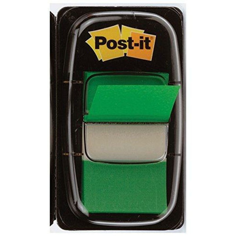 Haftnotizen Post-it Index 25 x 43 mm grün (3 Stück)