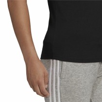 Damen Kurzarm-T-Shirt Adidas 3S T Schwarz