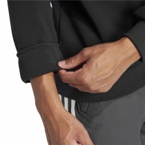 Herren Sweater ohne Kapuze Adidas Fi Bos Crw Schwarz XXL