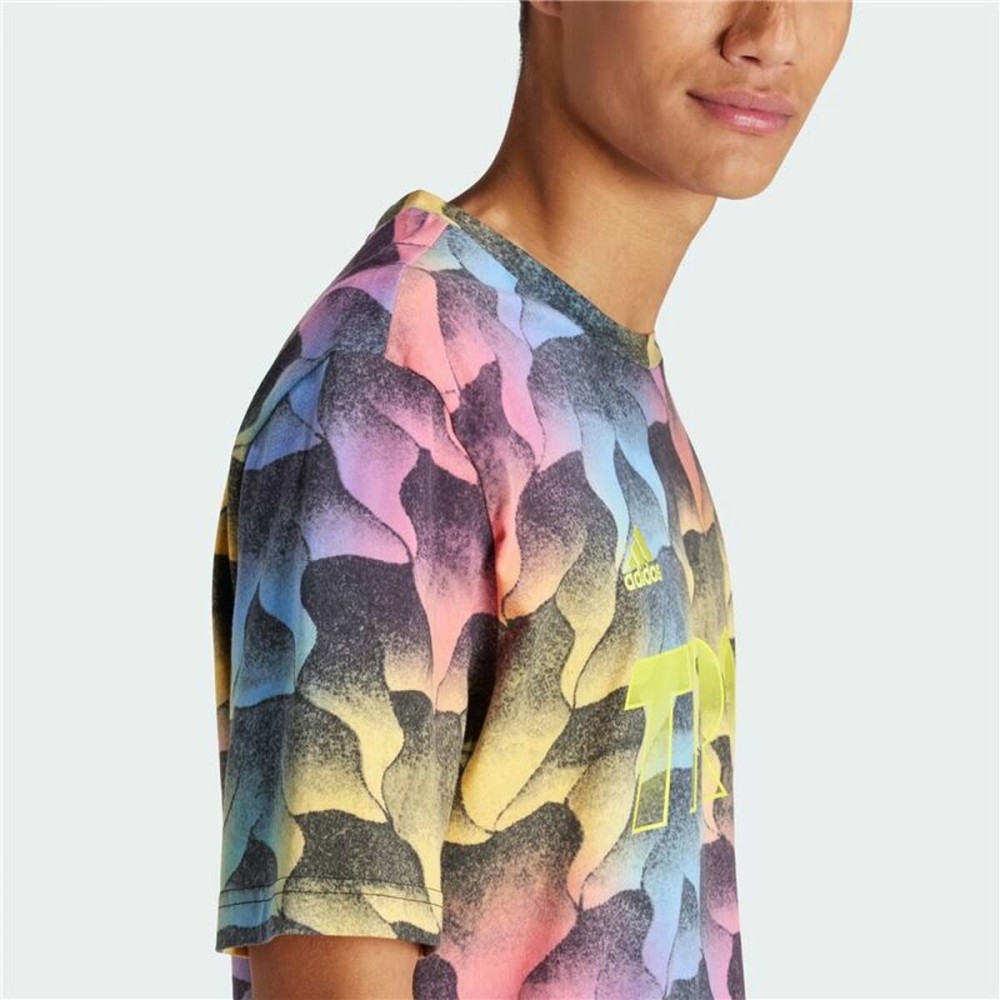 Herren Kurzarm-T-Shirt Adidas Ss Tiro Sumer Indigo