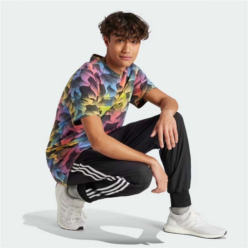 Herren Kurzarm-T-Shirt Adidas Ss Tiro Sumer Indigo