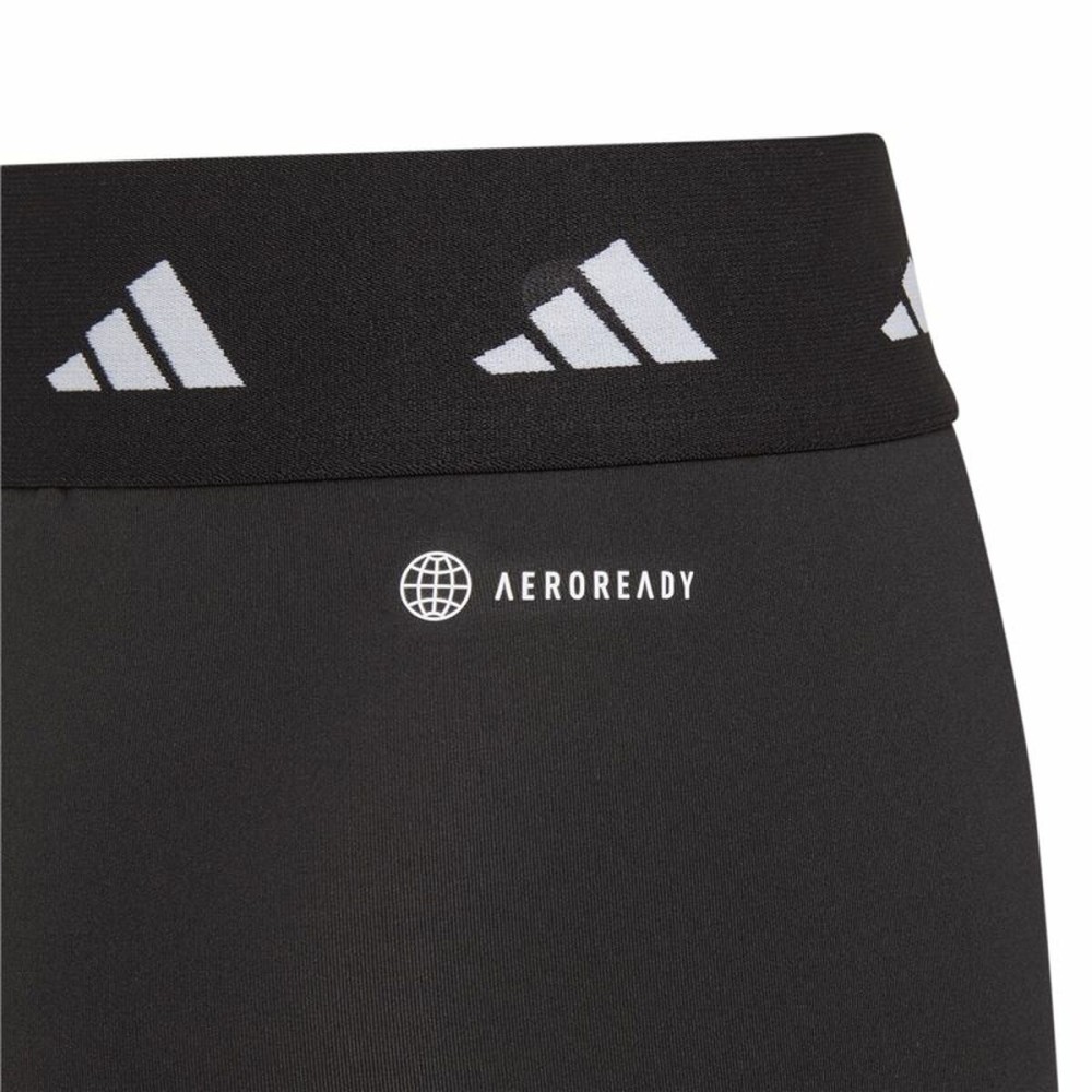Leggings de Sport Adidas AEROREADY Techfit Noir