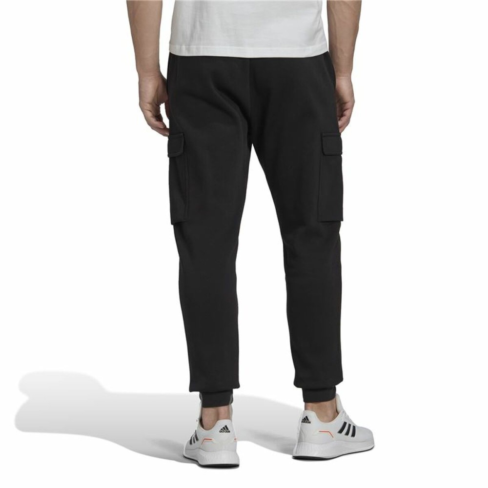 Lange Sporthose Adidas Essentials Fleece Schwarz Herren