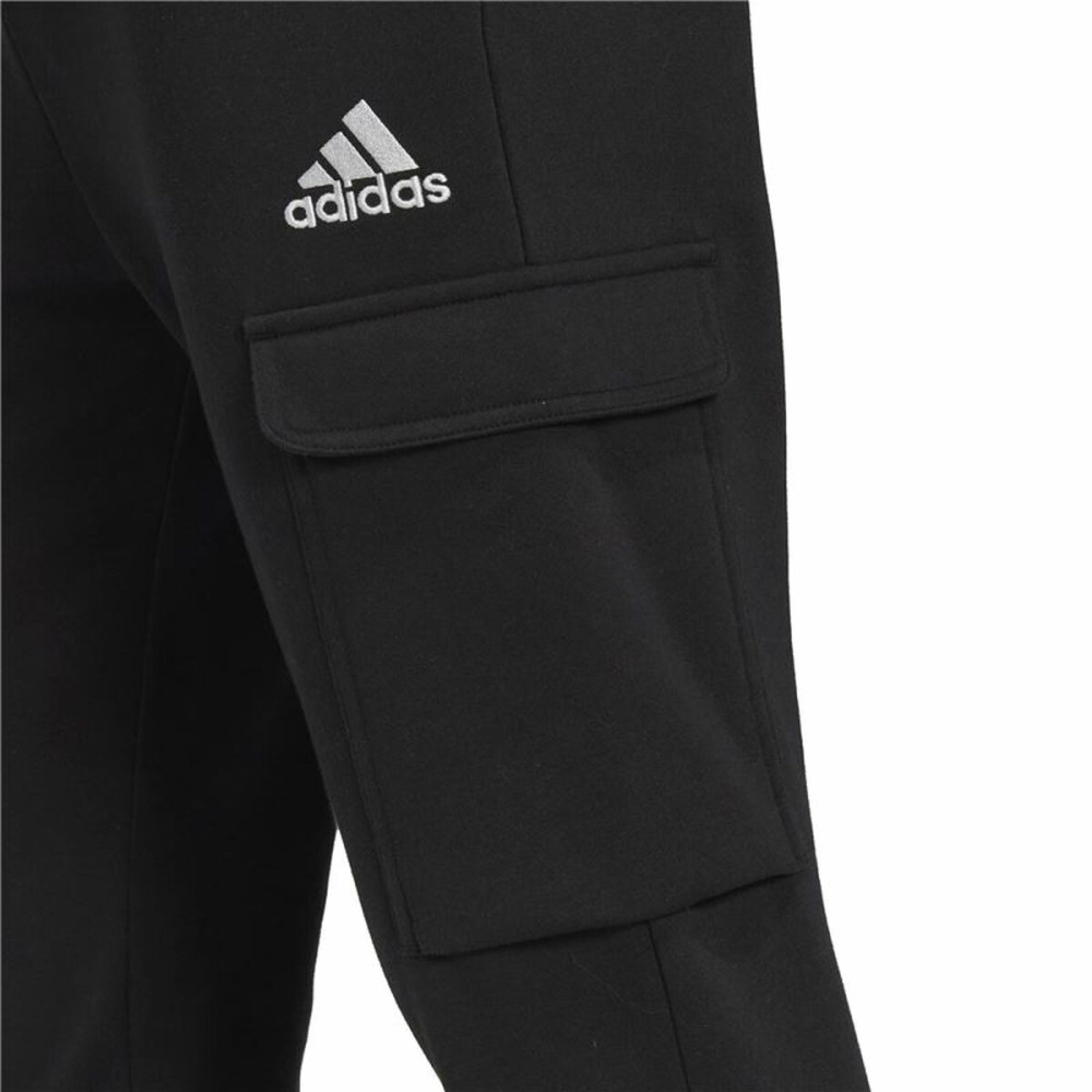 Lange Sporthose Adidas Essentials Fleece Schwarz Herren