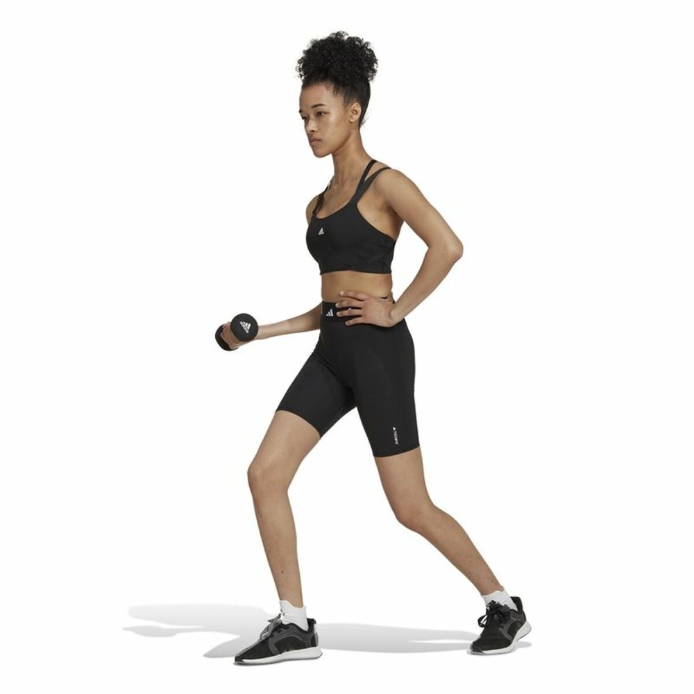 Sporthose Damen Adidas Tf Bike T Schwarz