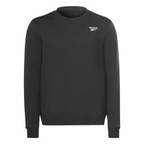 Men’s Sweatshirt without Hood Reebok Identity Left Chest Logo Crew Black M