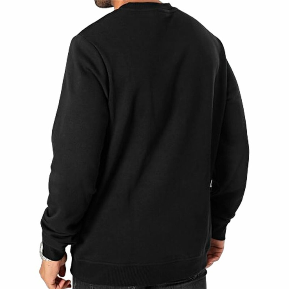 Men’s Sweatshirt without Hood Reebok Identity Left Chest Logo Crew Black M