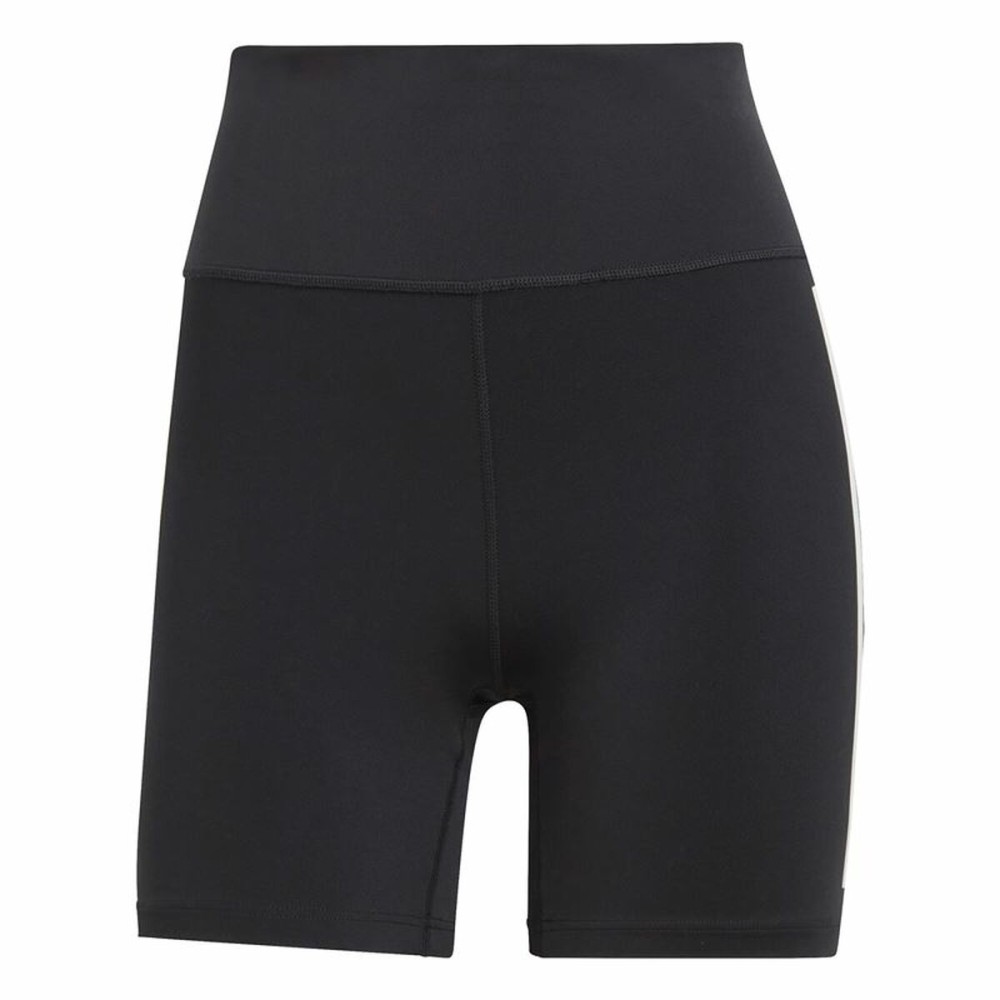 Sporthose Damen Adidas Dailyrun 3Stripes 5In Schwarz