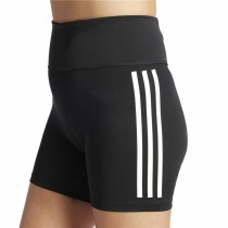 Sporthose Damen Adidas Dailyrun 3Stripes 5In Schwarz