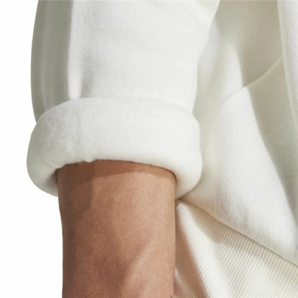 Sweat sans capuche homme Adidas City Es e Fleece Half-Zip Blanc XXL