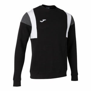 Men’s Sweatshirt without Hood Joma Sport Confort III Black L