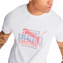 Unisex Kurzarm-T-Shirt Puma Classics Weiß