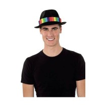 Hat My Other Me Rainbow Gangster Black One size