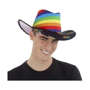 Hat My Other Me Kiss Rainbow One size