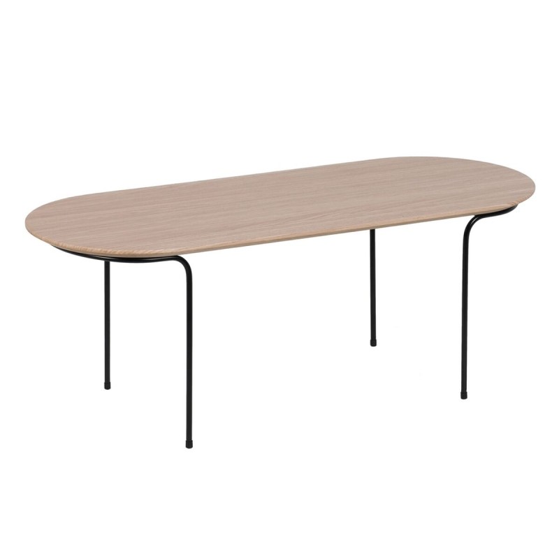 Table Basse NUDE Noir Naturel 100 x 40 x 38 cm