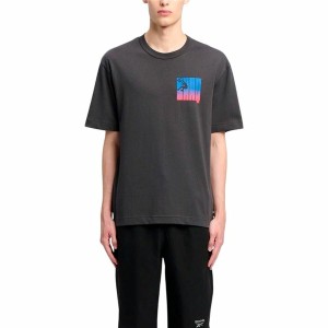 Men’s Short Sleeve T-Shirt Reebok Gs Hs Shaq Silo Logo Black