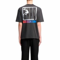 Men’s Short Sleeve T-Shirt Reebok Gs Hs Shaq Silo Logo Black
