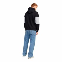 Herren Sweater mit Kapuze Jack & Jones Jjelegacy Blocking Schwarz L