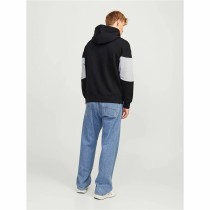 Herren Sweater mit Kapuze Jack & Jones Jjelegacy Blocking Schwarz L