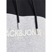 Herren Sweater mit Kapuze Jack & Jones Jjelegacy Blocking Schwarz L