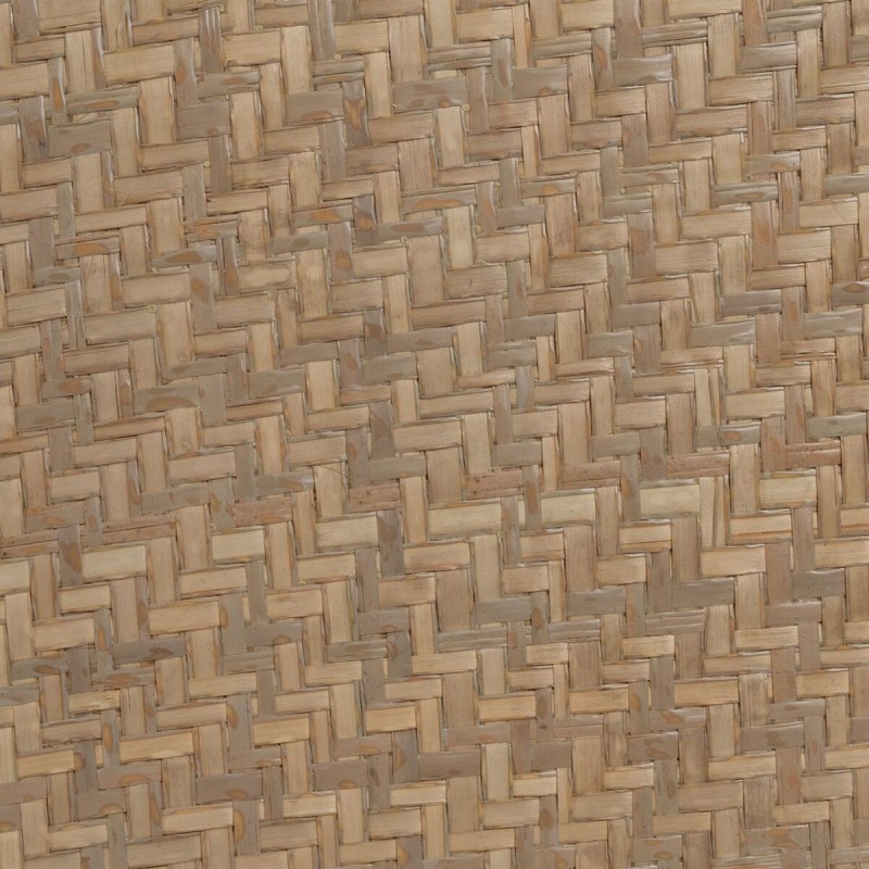 Tischdekoration Beige Eisen Rattan 70 x 70 x 39,5 cm