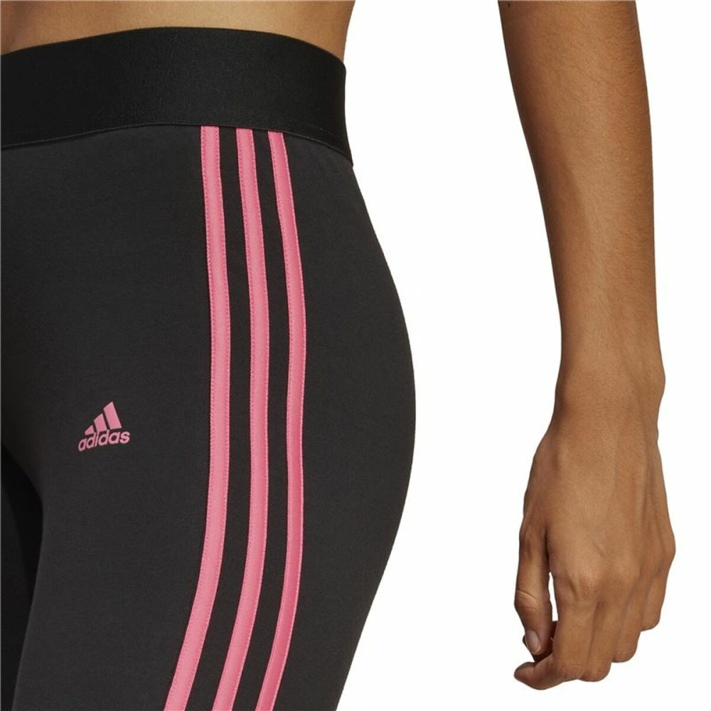 Sporthose Damen Adidas 3 Stripes Schwarz