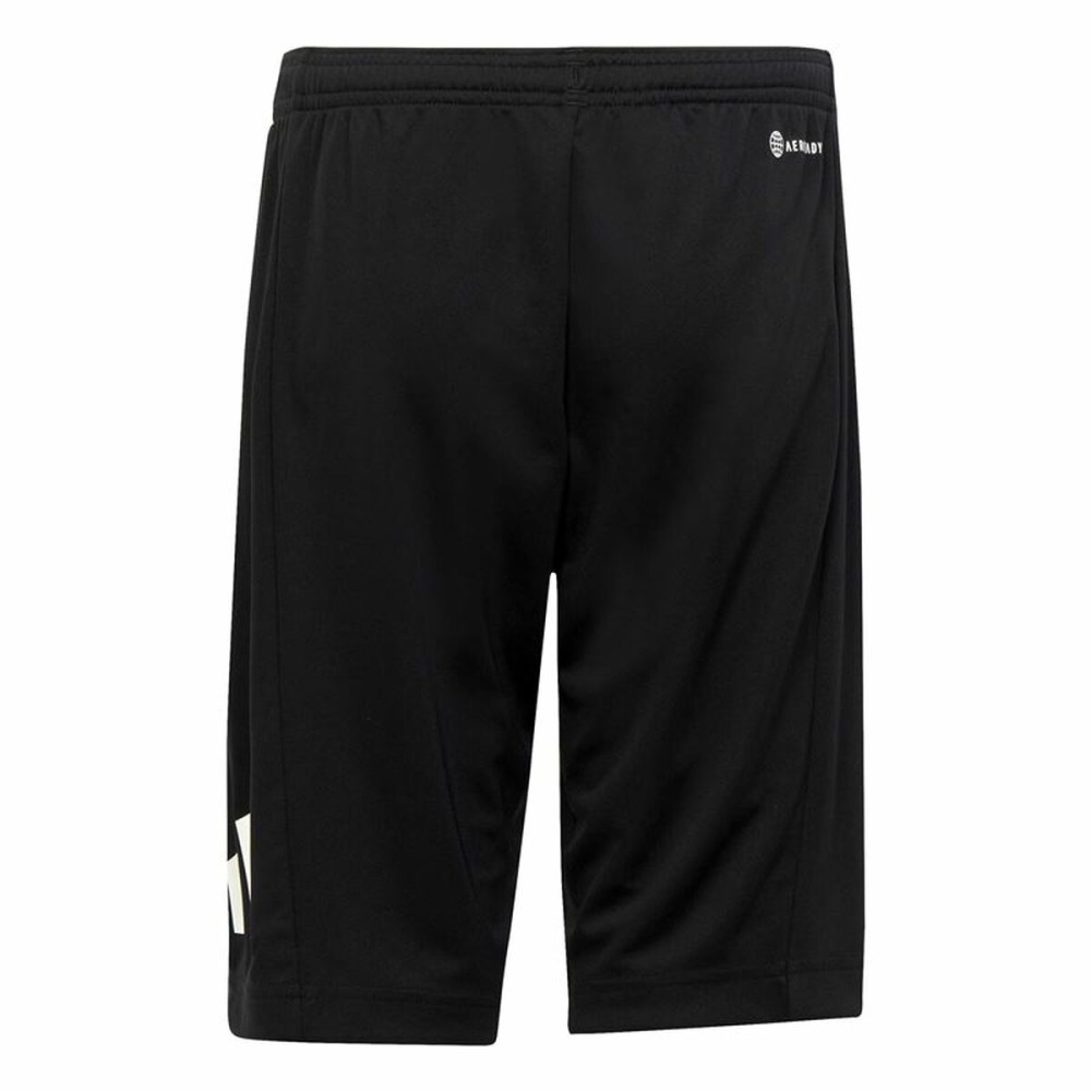 Short de Sport Adidas Essentials Logo Noir