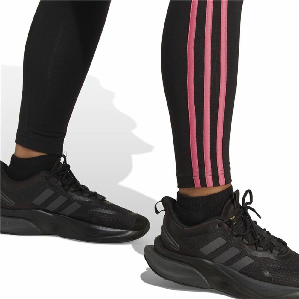 Sporthose Damen Adidas 3 Stripes Schwarz