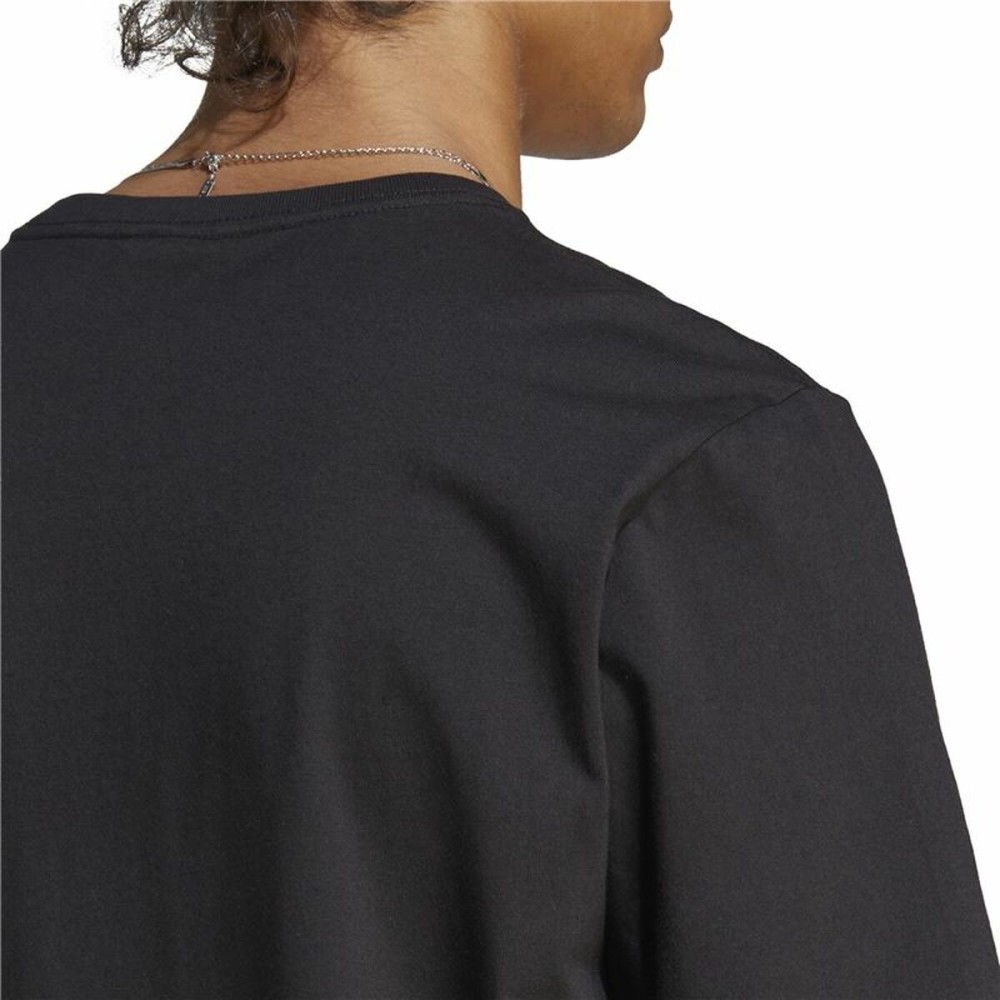 Herren Kurzarm-T-Shirt Adidas Training Schwarz