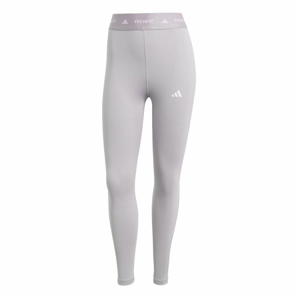 Sporthose Damen Adidas Techfit 7/8 Grau