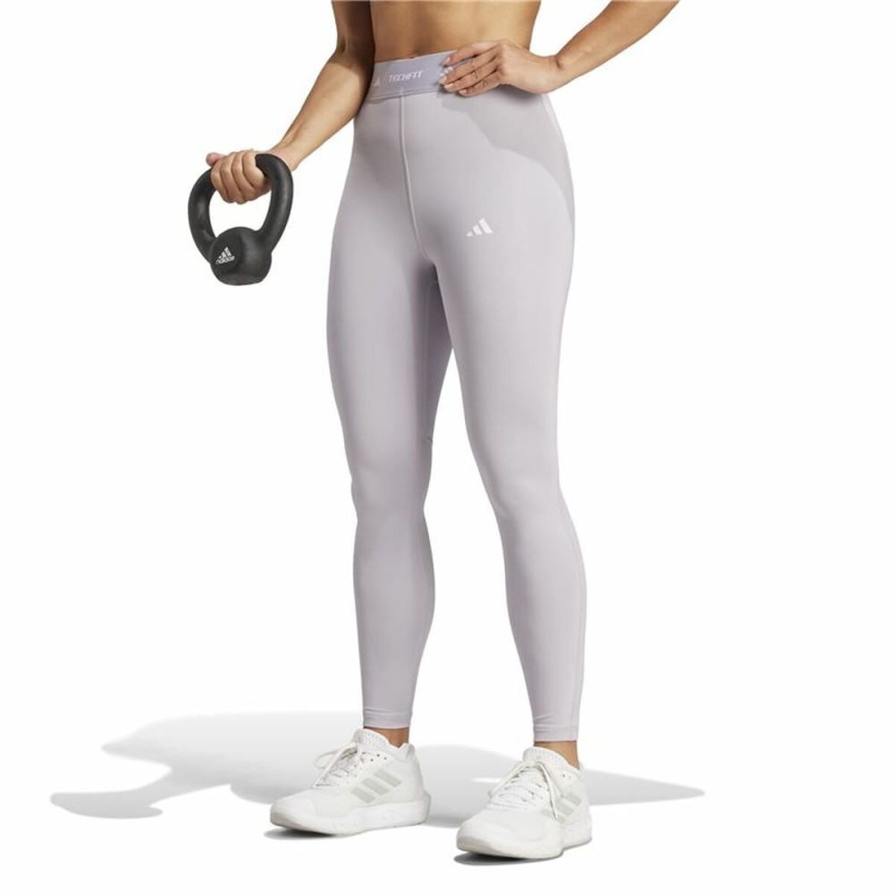 Sporthose Damen Adidas Techfit 7/8 Grau