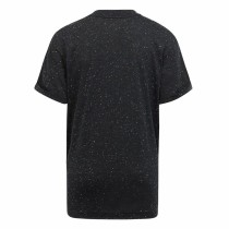 Kurzarm-T-Shirt für Kinder Adidas Schwarz