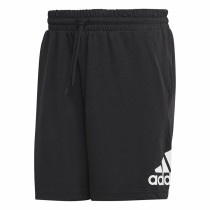 Sport Shorts Adidas Essentials Logo Schwarz