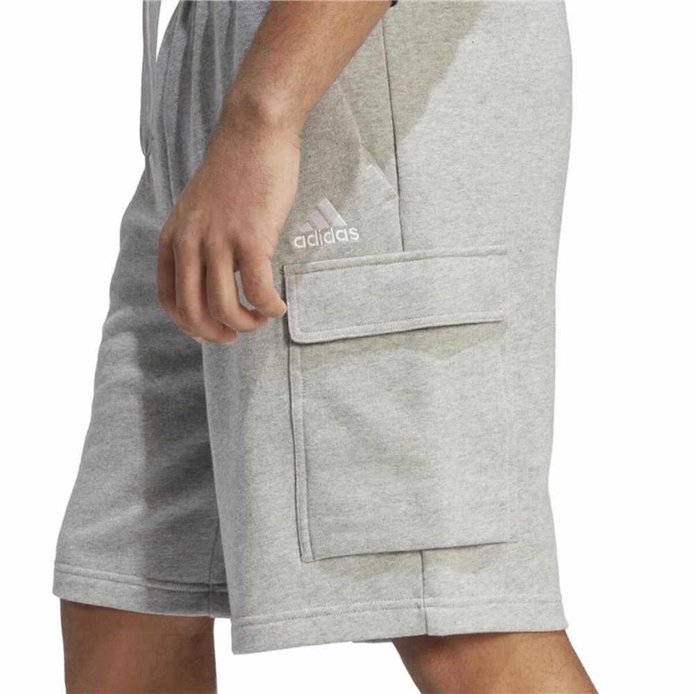 Sport Shorts Adidas Essentials French Terry Cargo Grau