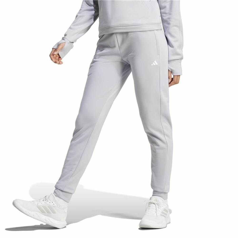 Lange Sporthose Adidas Aeroready Game Go Grau Damen