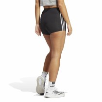 Sporthose Damen Adidas Essentials Single 3S Booty Schwarz
