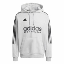 Herren Sweater mit Kapuze Adidas House Of Tiro Fleece Grau XS