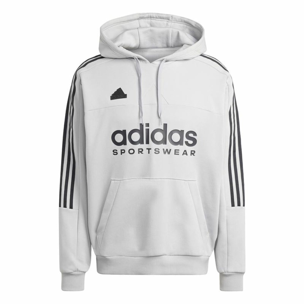 Sweat à capuche homme Adidas House Of Tiro Fleece Gris XS