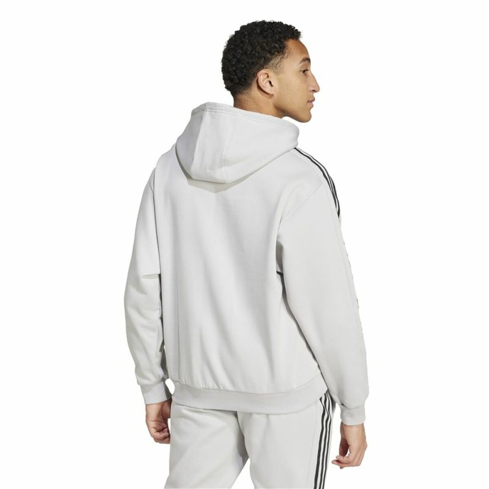 Herren Sweater mit Kapuze Adidas House Of Tiro Fleece Grau XS