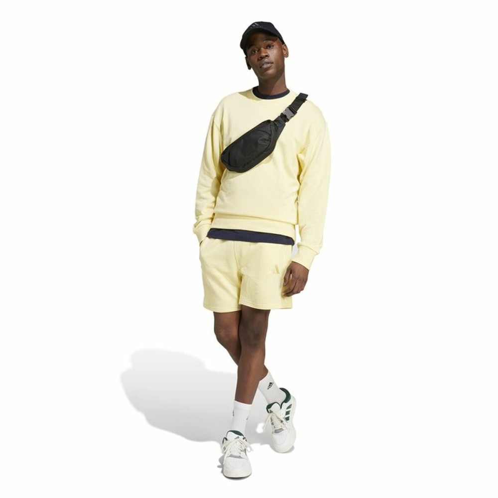 Men’s Sweatshirt without Hood Adidas All Szn French Terry Crew L